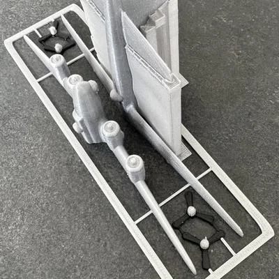 Mô hình lắp ráp máy bay Boeing B-17 Kit Card cực chất cho người in 3D