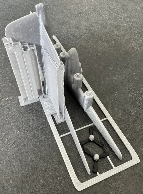 Mô hình lắp ráp máy bay Boeing B-17 Kit Card cực chất cho người in 3D - Image 3