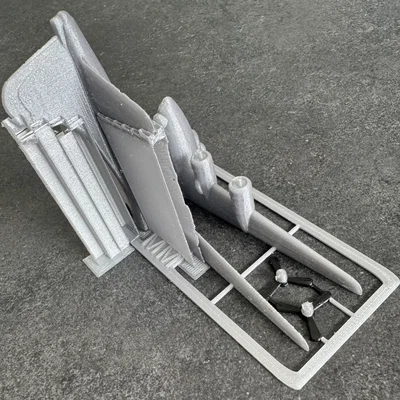 Mô hình lắp ráp máy bay Boeing B-17 Kit Card cực chất cho người in 3D