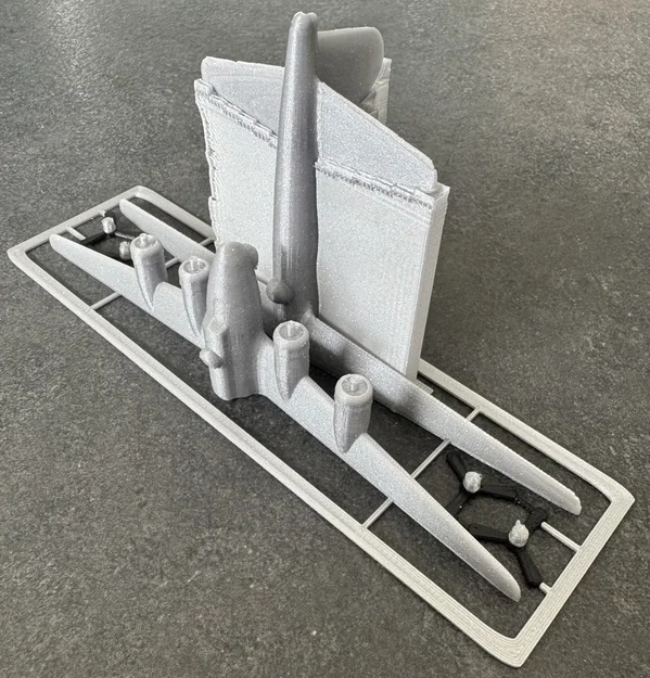 Mô hình lắp ráp máy bay Boeing B-17 Kit Card cực chất cho người in 3D - Image 5