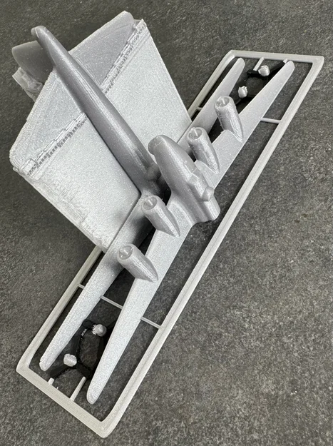 Mô hình lắp ráp máy bay Boeing B-17 Kit Card cực chất cho người in 3D - Image 6