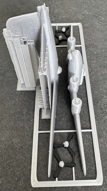 Mô hình lắp ráp máy bay Boeing B-17 Kit Card cực chất cho người in 3D - Image 7