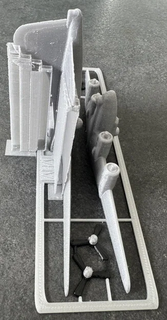 Mô hình lắp ráp máy bay Boeing B-17 Kit Card cực chất cho người in 3D - Image 8