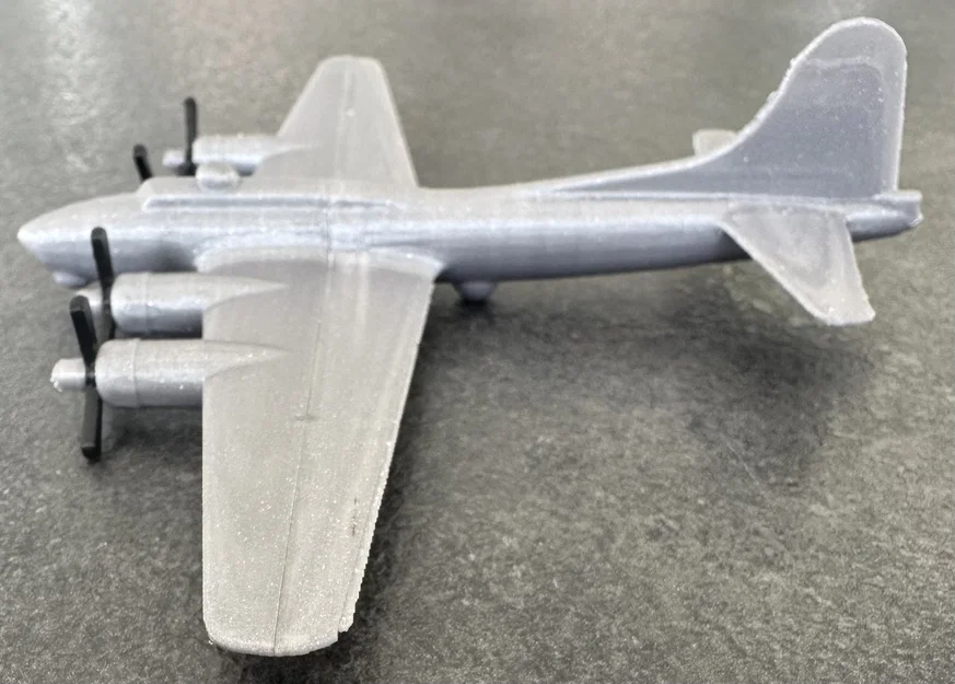 Mô hình lắp ráp máy bay Boeing B-17 Kit Card cực chất cho người in 3D - Image 12