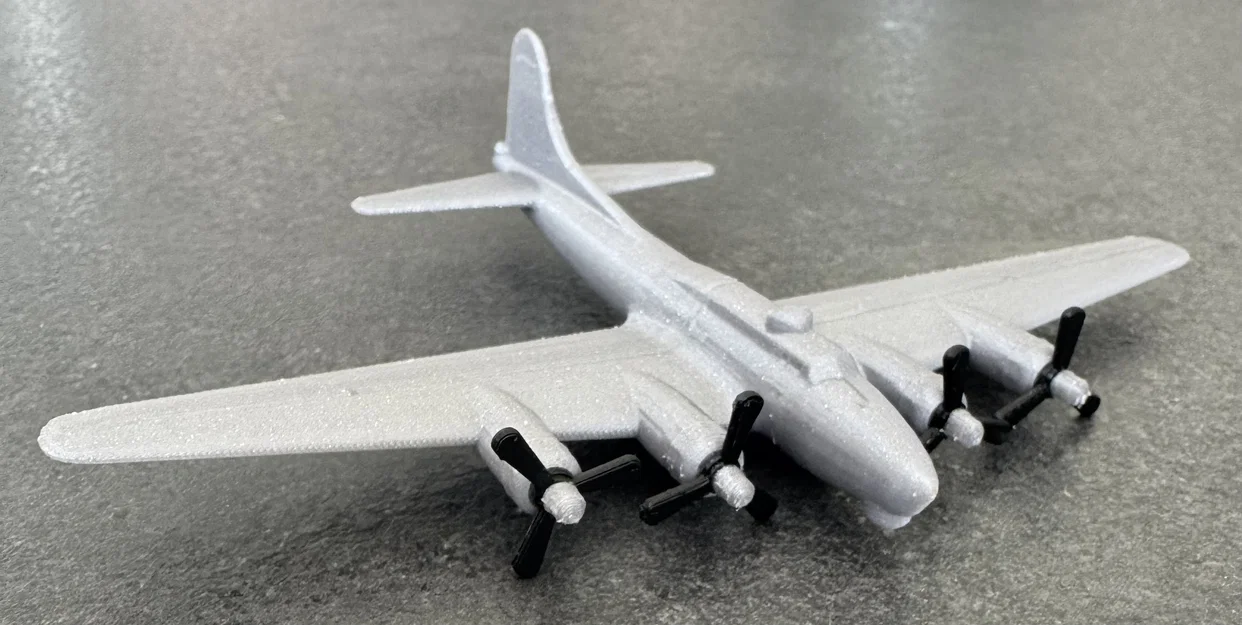 Mô hình lắp ráp máy bay Boeing B-17 Kit Card cực chất cho người in 3D - Image 13