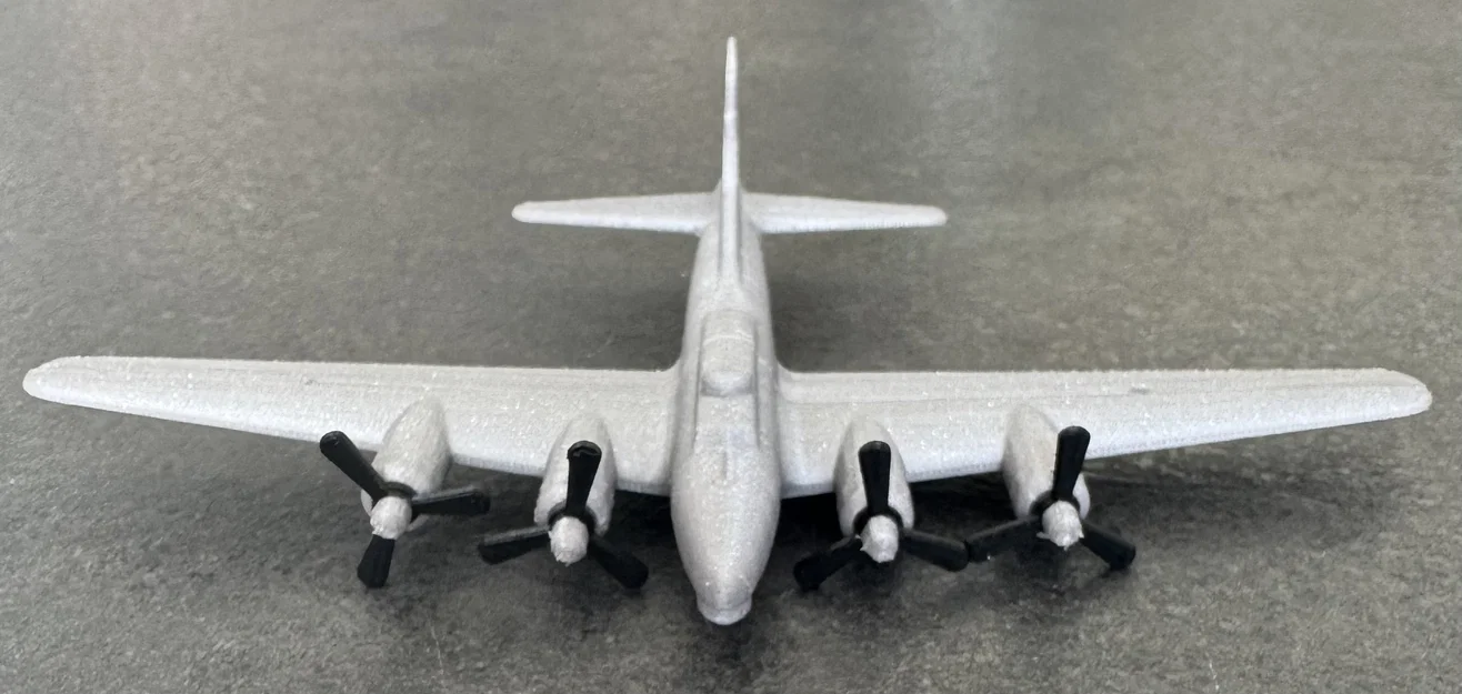 Mô hình lắp ráp máy bay Boeing B-17 Kit Card cực chất cho người in 3D - Image 16