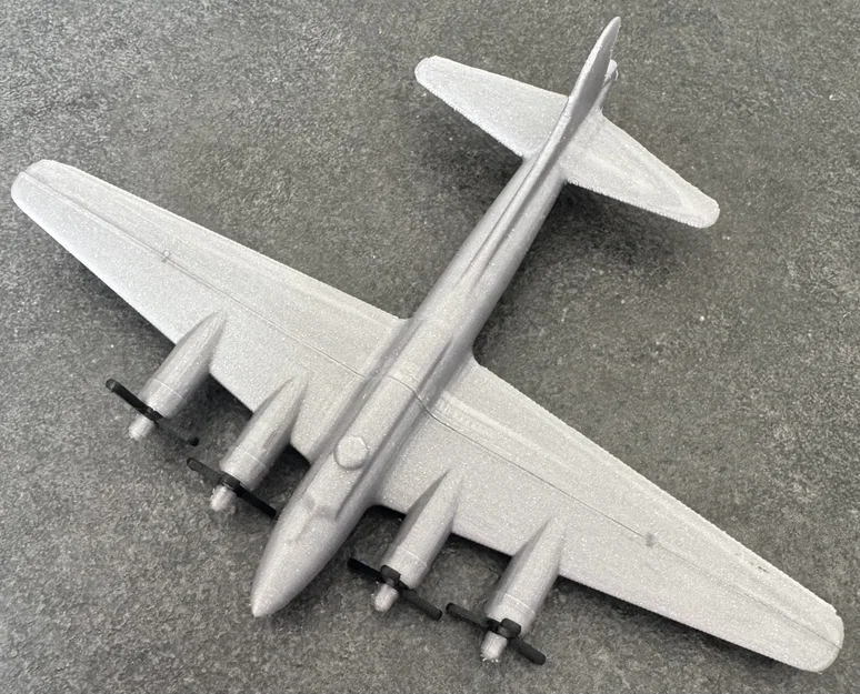 Mô hình lắp ráp máy bay Boeing B-17 Kit Card cực chất cho người in 3D - Image 17