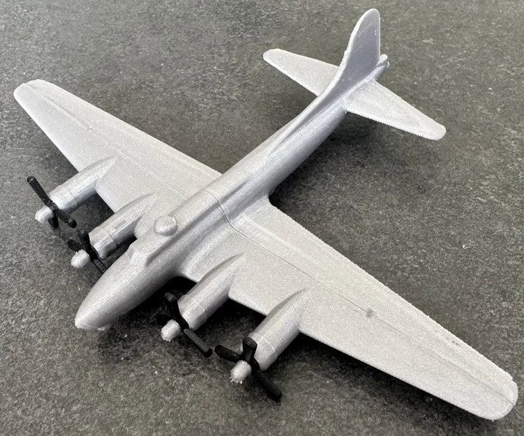 Mô hình lắp ráp máy bay Boeing B-17 Kit Card cực chất cho người in 3D - Image 19