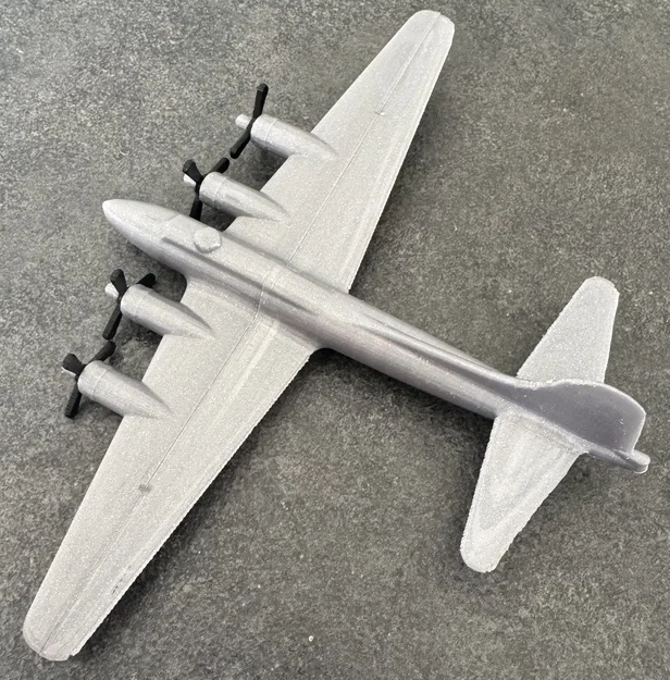 Mô hình lắp ráp máy bay Boeing B-17 Kit Card cực chất cho người in 3D - Image 20