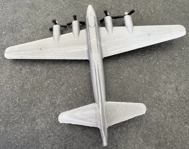 Mô hình lắp ráp máy bay Boeing B-17 Kit Card cực chất cho người in 3D - Image 21