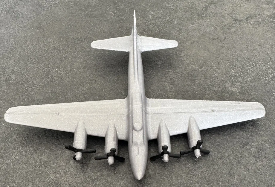 Mô hình lắp ráp máy bay Boeing B-17 Kit Card cực chất cho người in 3D - Image 22