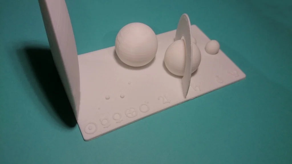 Hệ Mặt Trời kèm ký hiệu các hành tinh - Image 2