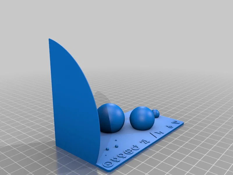 Hệ Mặt Trời kèm ký hiệu các hành tinh - Image 6