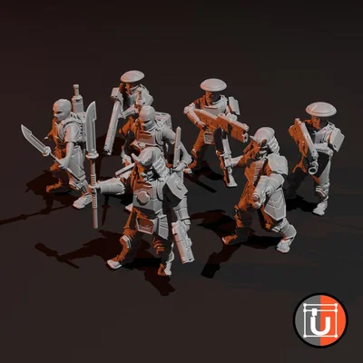 Eternal Dynasty Armies cho Grimdark Future: Firefight