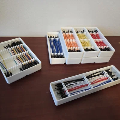 Hệ thống Gridfinity Dupont Wire Organizer System