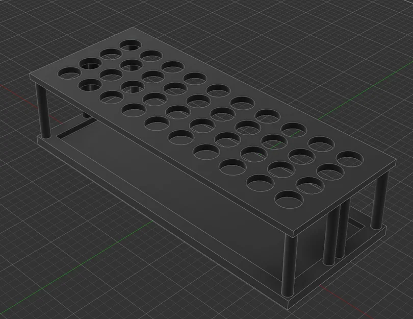 Giá để dụng cụ 40 ngăn cho bàn làm việc in 3D tiện lợi - Image 4