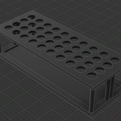 Giá để dụng cụ 40 ngăn cho bàn làm việc in 3D tiện lợi