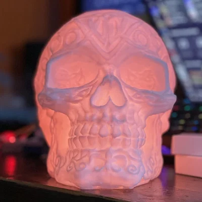Light-up RGB Celtic Skull
