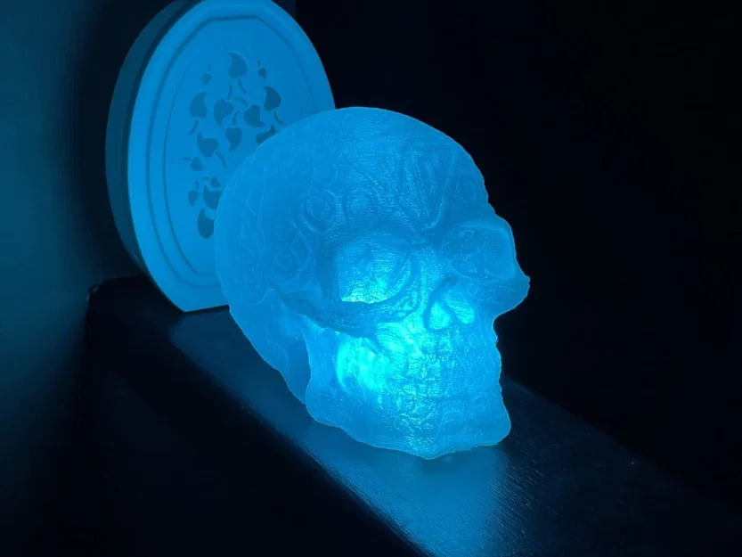Light-up RGB Celtic Skull - Image 4