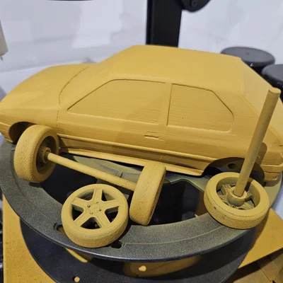 Mô hình xe Peugeot 306 d turbo in 3D chất lượng cao