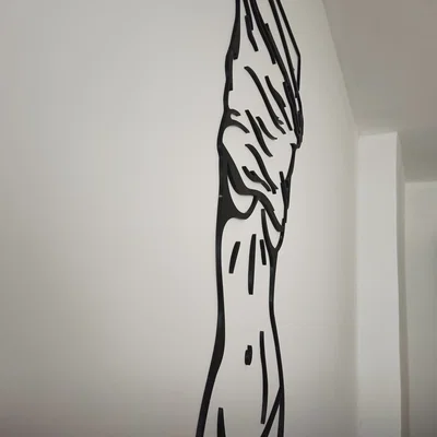 Trang trí tường Body Women (khổ lớn 95×45cm)