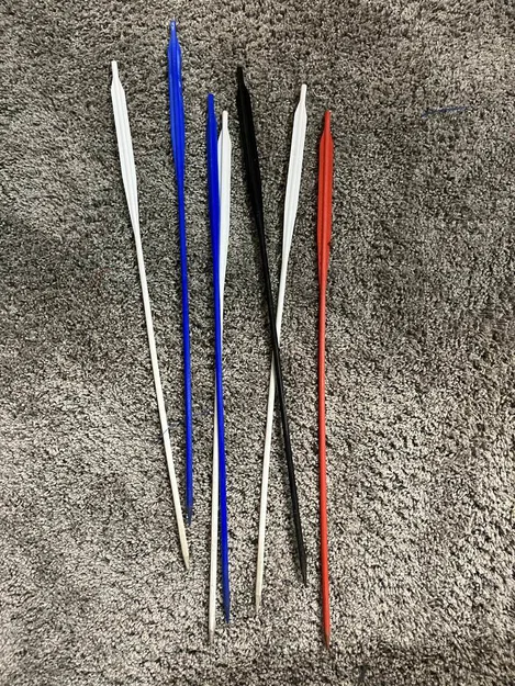 Mũi tên nỏ dài Long Crossbow Bolt - Mẫu in 3D tùy chỉnh cho nỏ đồ chơi - Image 1