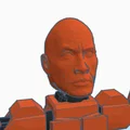 Mô hình đầu The Rock tùy chỉnh cho Dummy 13 in 3D cực ngầu - Thumbnail 2