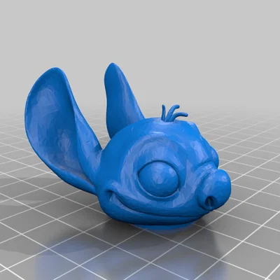 Nắp đậy kem đánh răng hình Stitch 3D đáng yêu cho phòng tắm