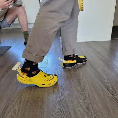 Cánh gió (wing/spoiler) gắn kẹp cho Crocs