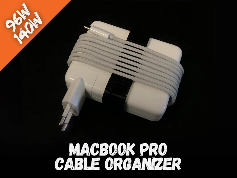 MacBook Pro Cable Organizer: Giữ cáp sạc gọn gàng, không rối - Image 1