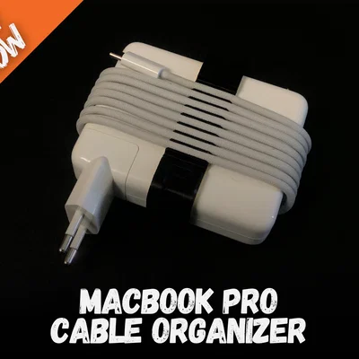 MacBook Pro Cable Organizer: Giữ cáp sạc gọn gàng, không rối