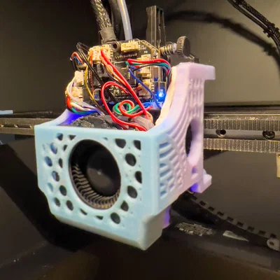 Lighthouse Mini - Vỏ Hotend SV08 tối giản (hỗ trợ BTT Eddy)