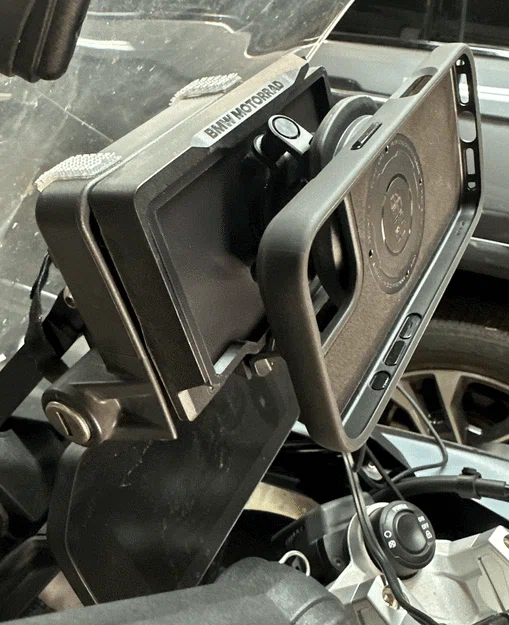 Bộ chuyển đổi Quadlock cho BMW Connected Ride Cradle - Image 1