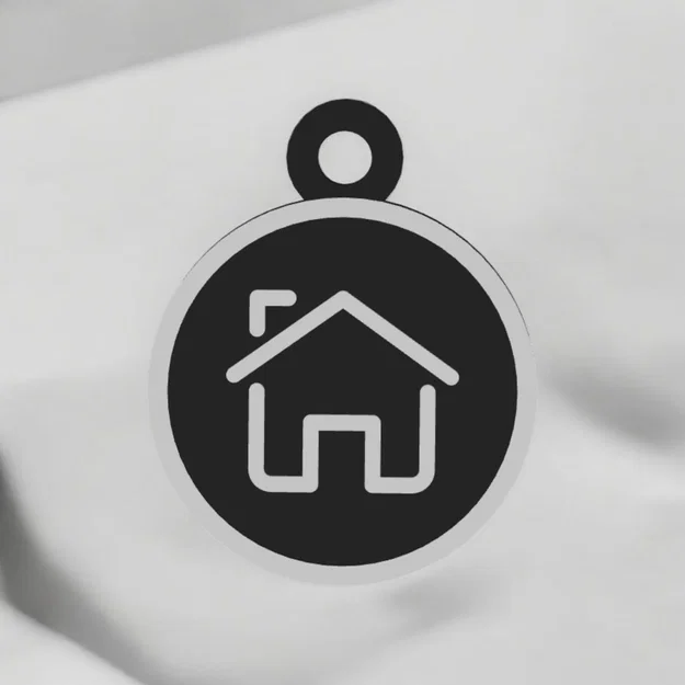 Móc khóa ngôi nhà (House keychain) - Image 1