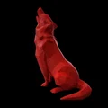 Mô hình Sói Hú Low Poly 2.0 (Trang trí)(Không cần hỗ trợ!) ĐÃ SỬA - Thumbnail 6
