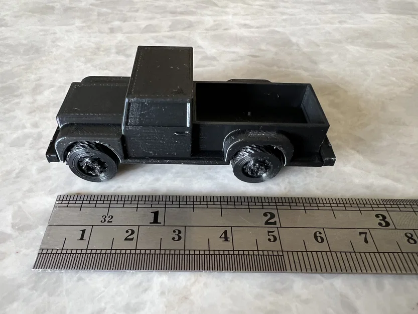 Mô hình xe tải Little Red Truck dạng lắp ghép cực kỳ đáng yêu - Image 3