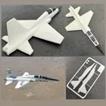 Mô hình lắp ráp máy bay T-38 Talon Kit Card độc đáo - Thumbnail 1