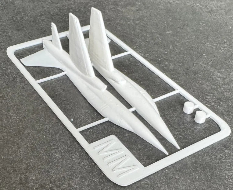 Mô hình lắp ráp máy bay T-38 Talon Kit Card độc đáo - Image 2