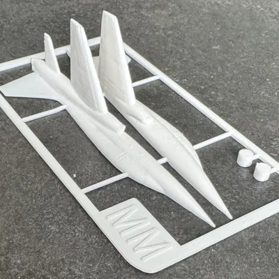Mô hình lắp ráp máy bay T-38 Talon Kit Card độc đáo
