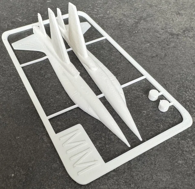 Mô hình lắp ráp máy bay T-38 Talon Kit Card độc đáo - Image 3