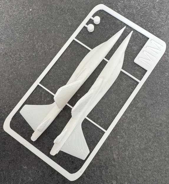 Mô hình lắp ráp máy bay T-38 Talon Kit Card độc đáo - Image 7