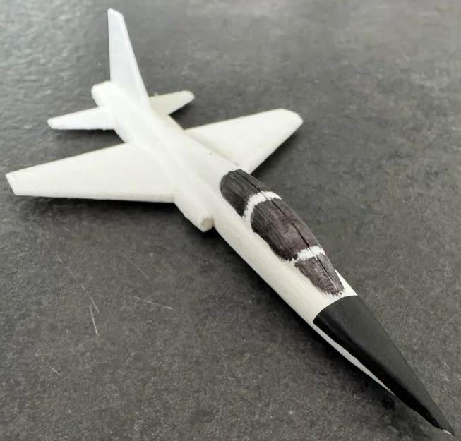 Mô hình lắp ráp máy bay T-38 Talon Kit Card độc đáo - Image 12