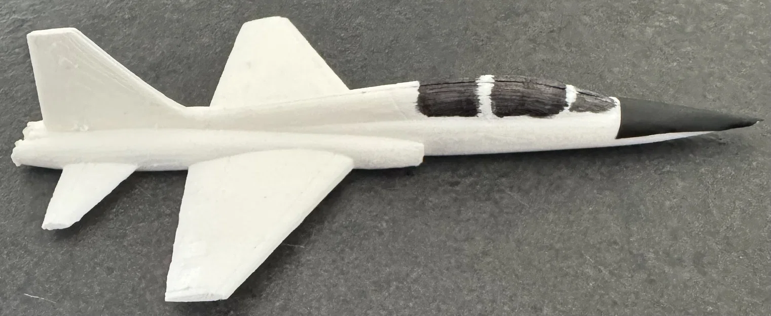 Mô hình lắp ráp máy bay T-38 Talon Kit Card độc đáo - Image 14