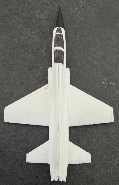 Mô hình lắp ráp máy bay T-38 Talon Kit Card độc đáo - Image 20