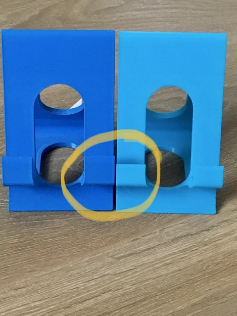 Giá đỡ điện thoại để bàn chắc chắn - Tự in 3D không cần support - Image 2
