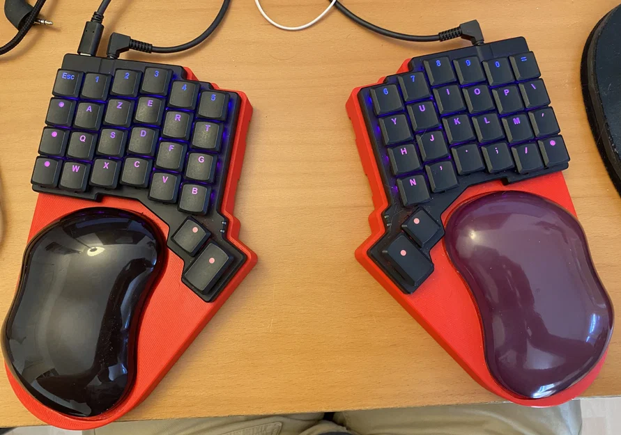 Bộ ZSA Voyager Tenting & Wrist Rest Kit - Image 1