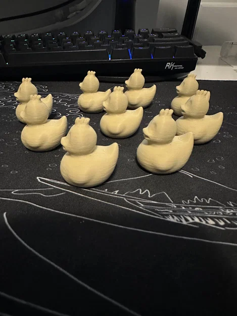 Vịt cao su tí hon (Mohawk) – Vịt lính tí hon - Image 2