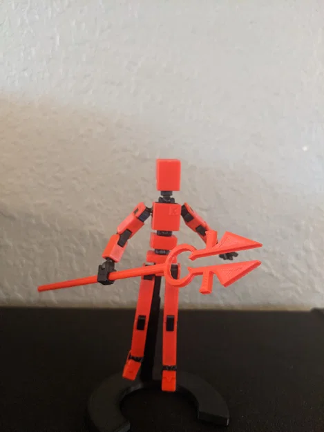 Mô hình giáo Moonsilver Spear cho nhân vật LUCKY 13 - Image 1