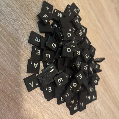 Bộ Chữ Cái Scrabble In 3D: Hướng Dẫn Tự In Tại Nhà