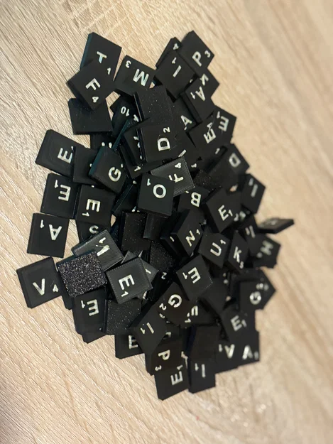 Bộ Chữ Cái Scrabble In 3D: Hướng Dẫn Tự In Tại Nhà - Image 2
